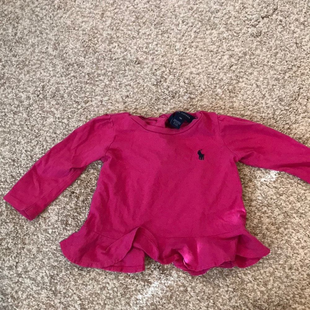 Ralph Lauren peplum top